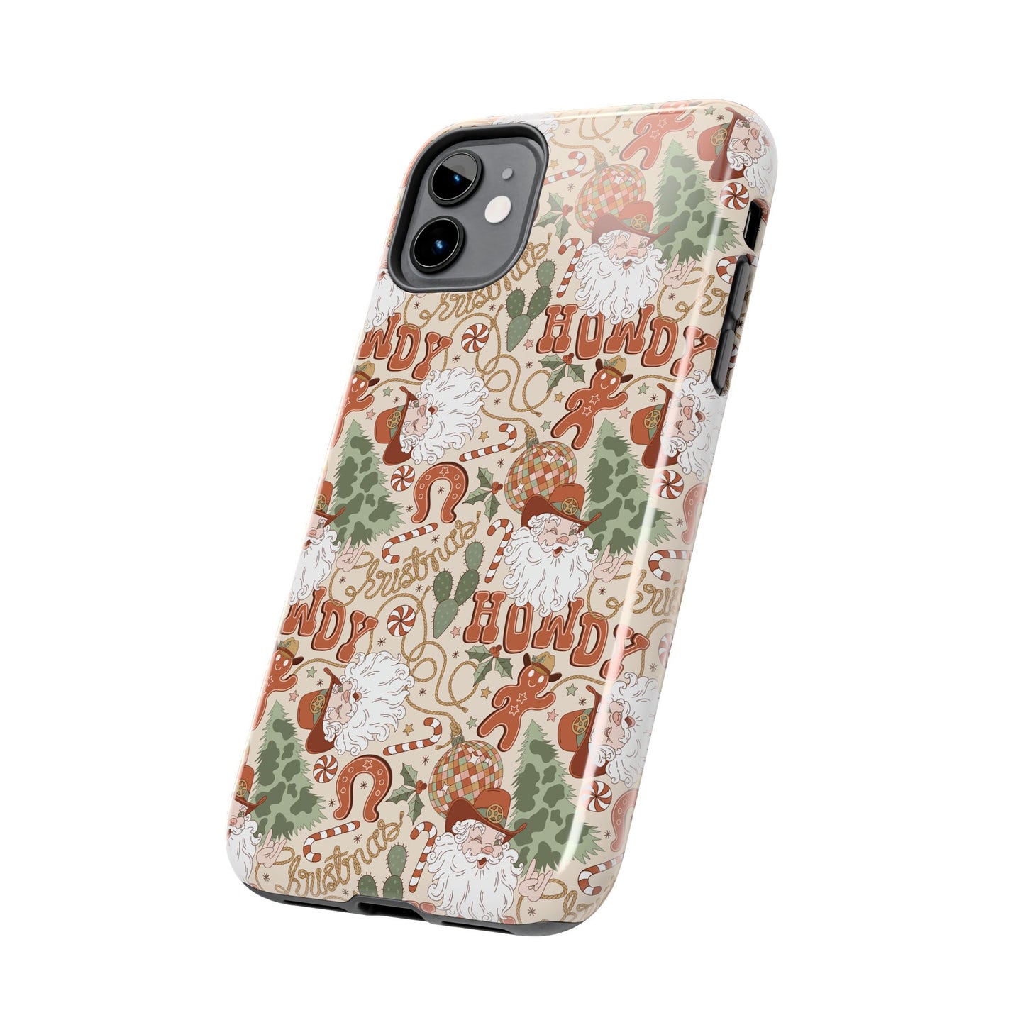 Howdy Christmas -  Tough Phone Cases