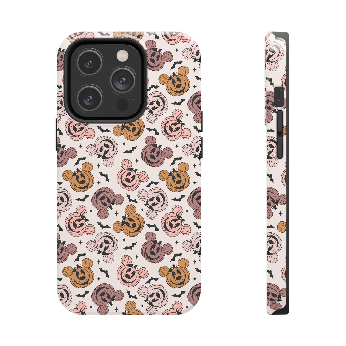 Pink Pumpkin Mice  - Tough Phone Cases