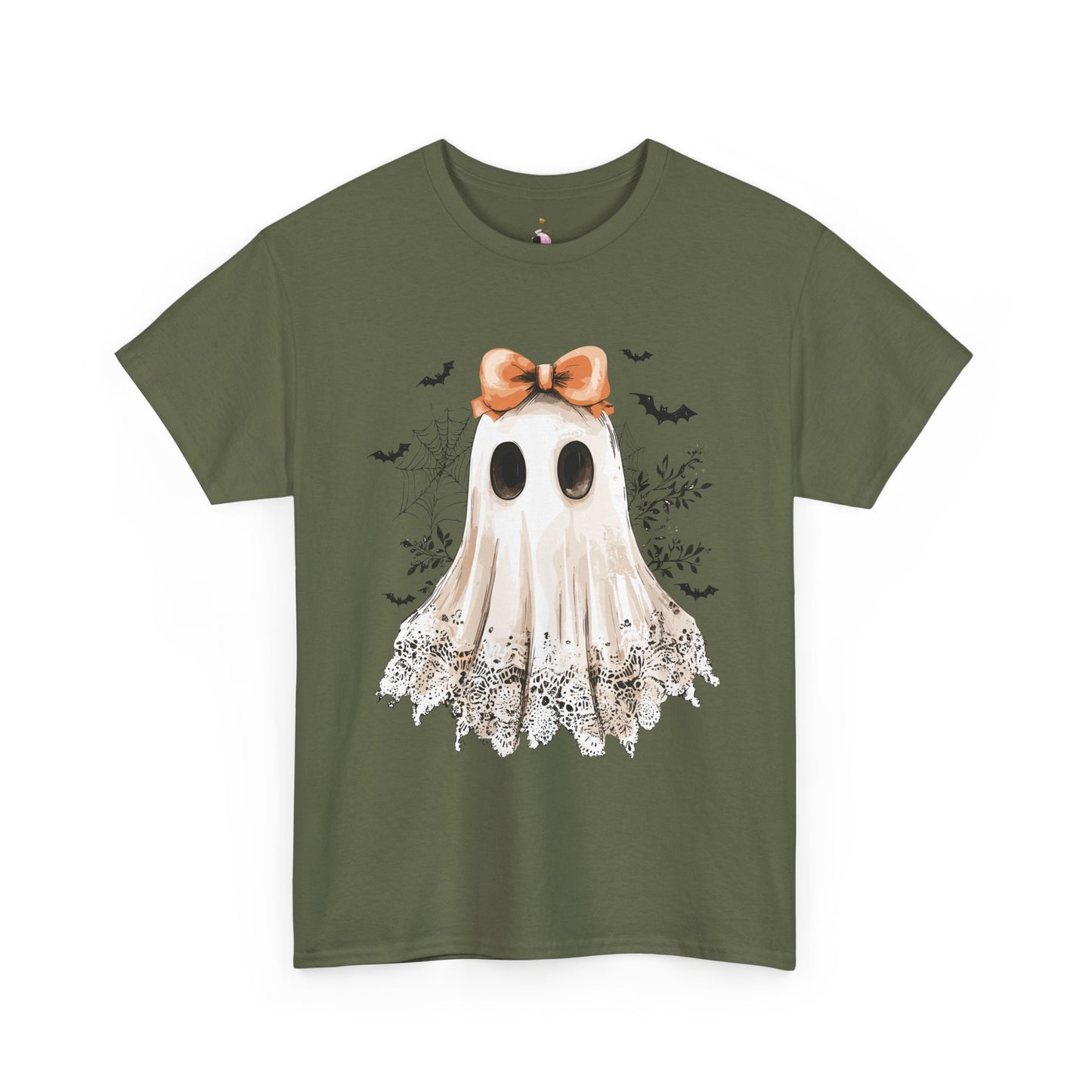 Lacey Ghost - Halloween Tee - Shirt