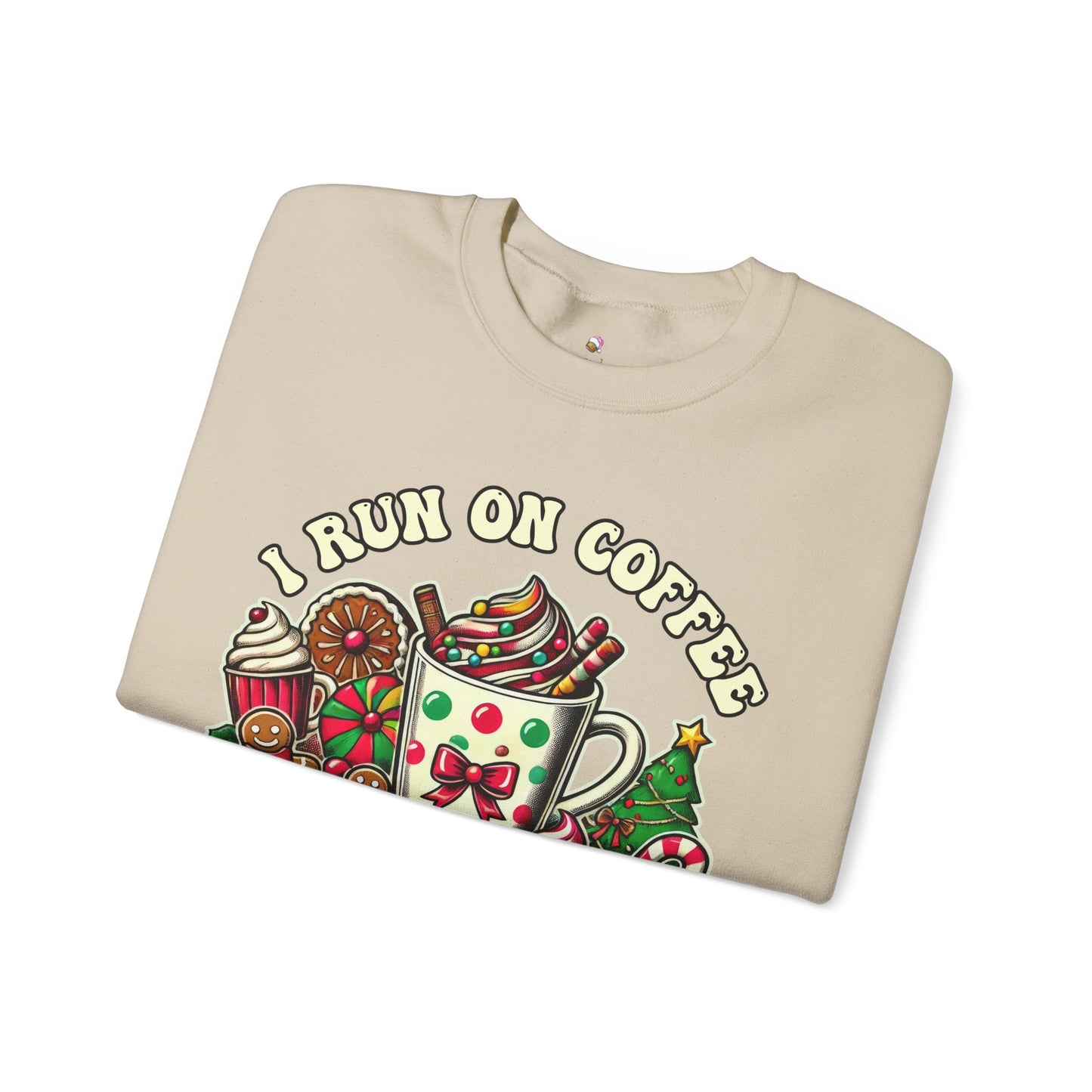 Coffee And Christmas Cheer Christmas Sweatshirt