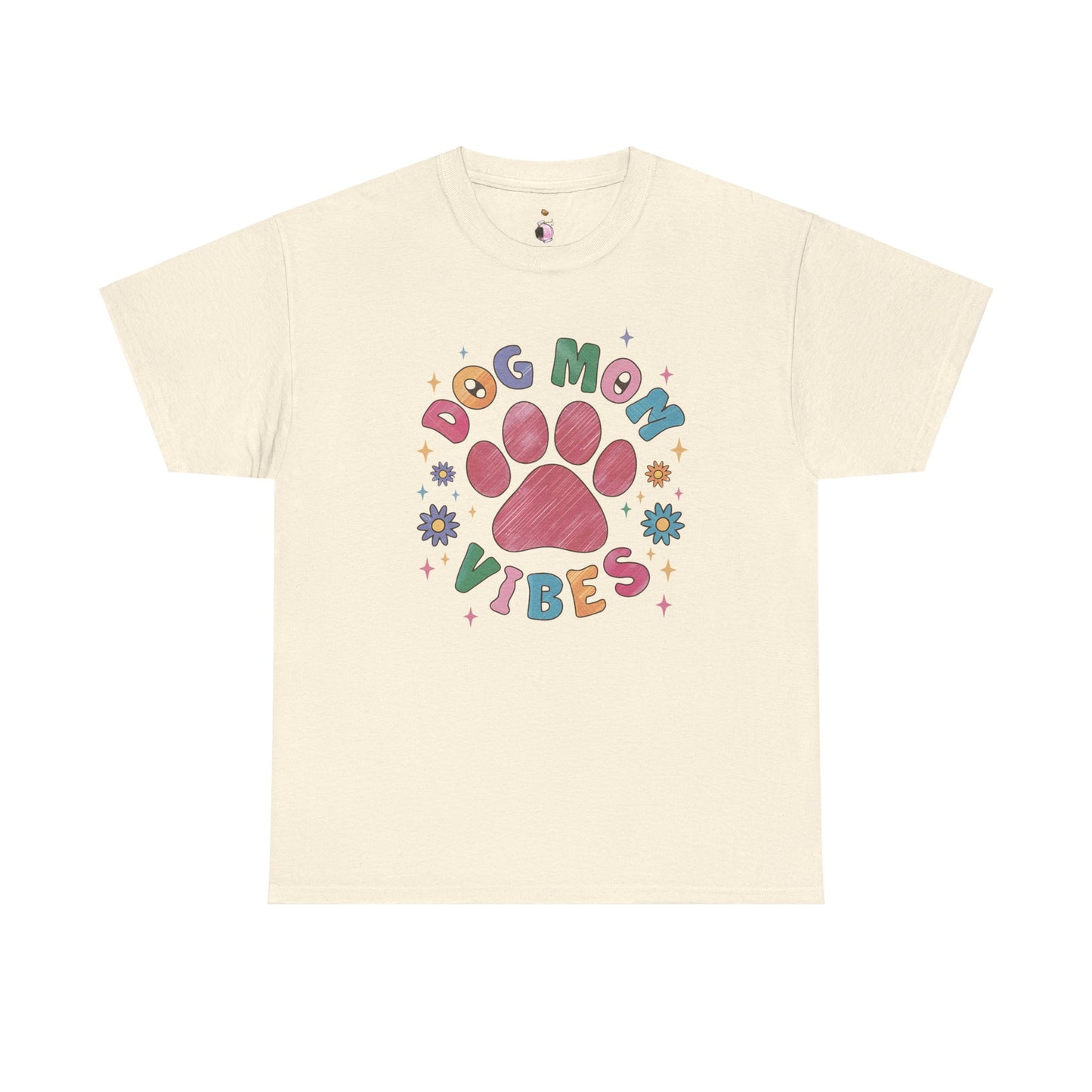 Dog Mom Vibes - Unisex Heavy Cotton Tee