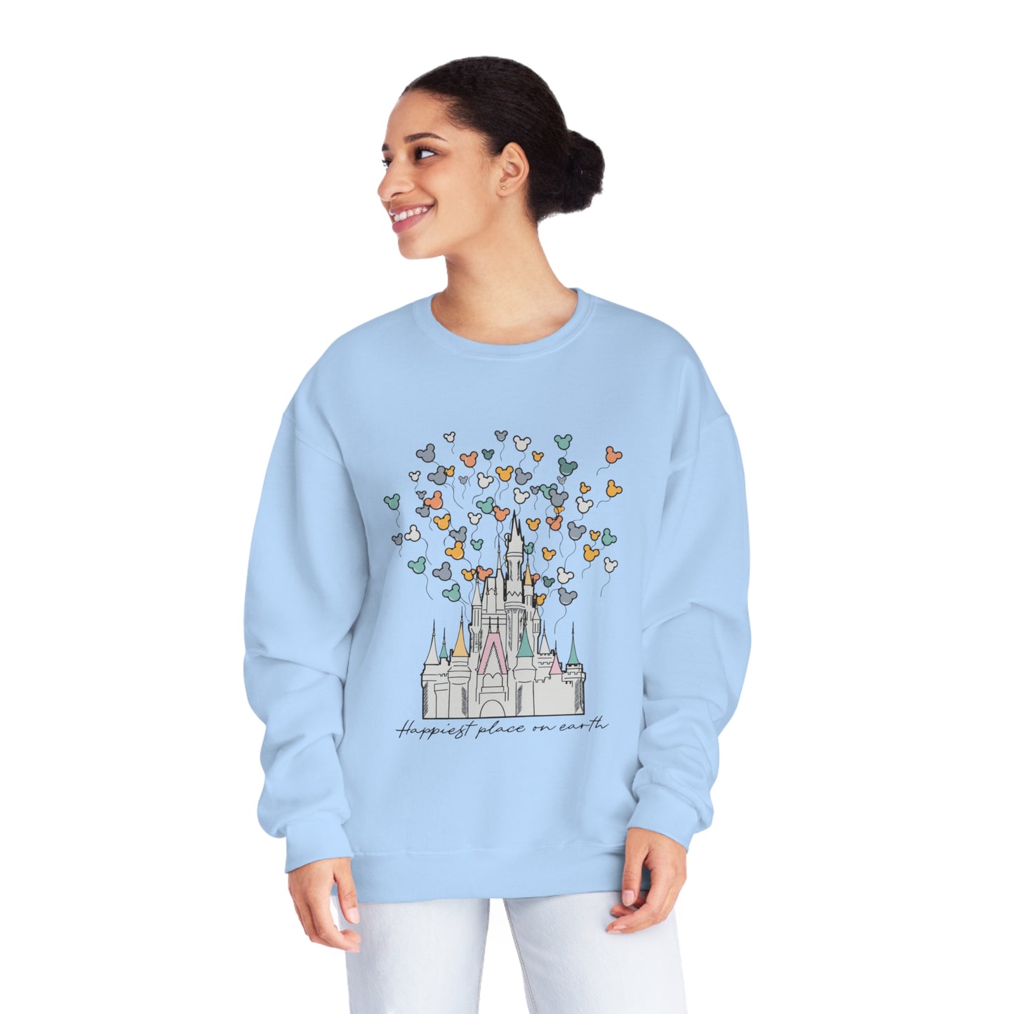 Happiest Place - Unisex NuBlend® Crewneck Sweatshirt