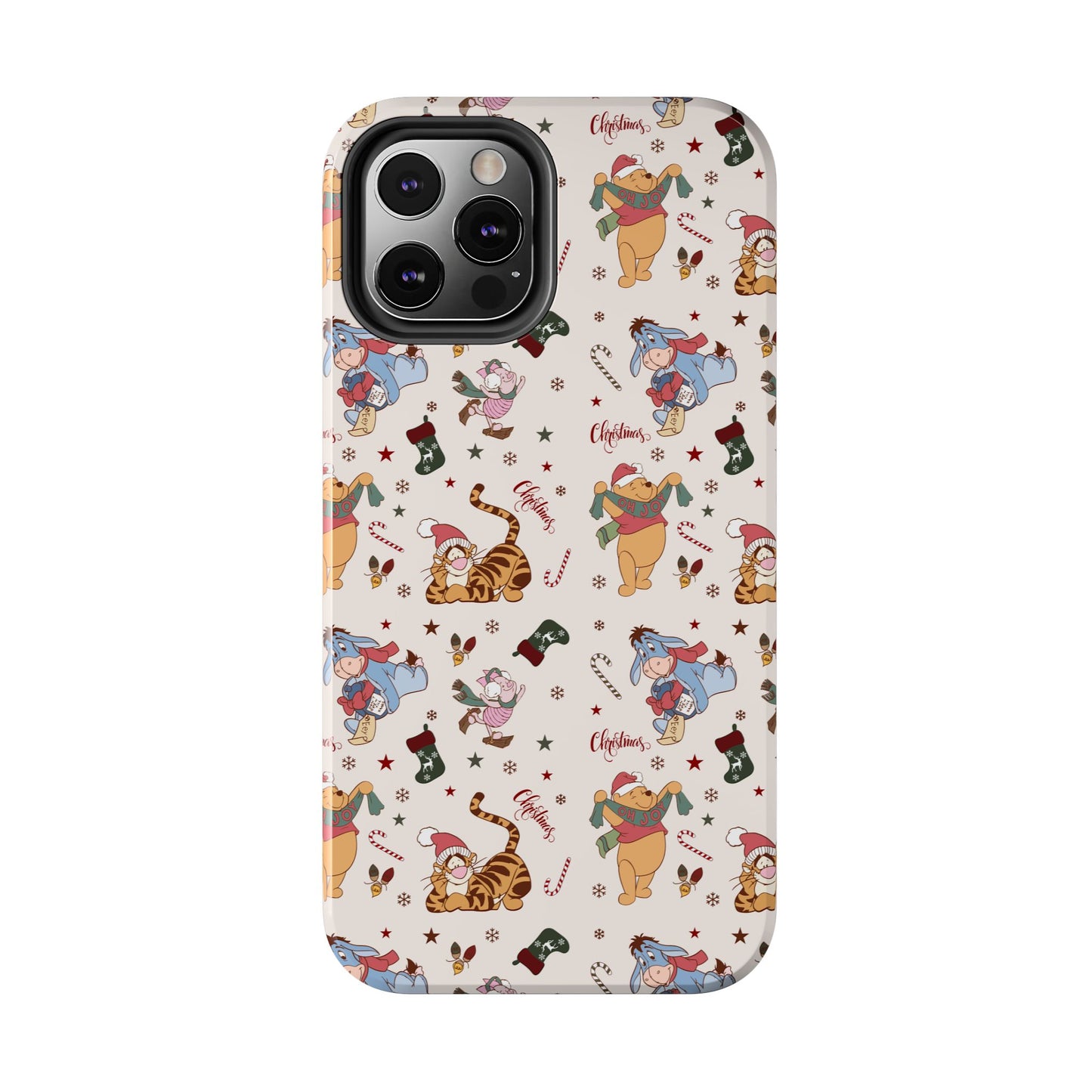 100 Acre Woods Christmas  -  Tough Phone Cases