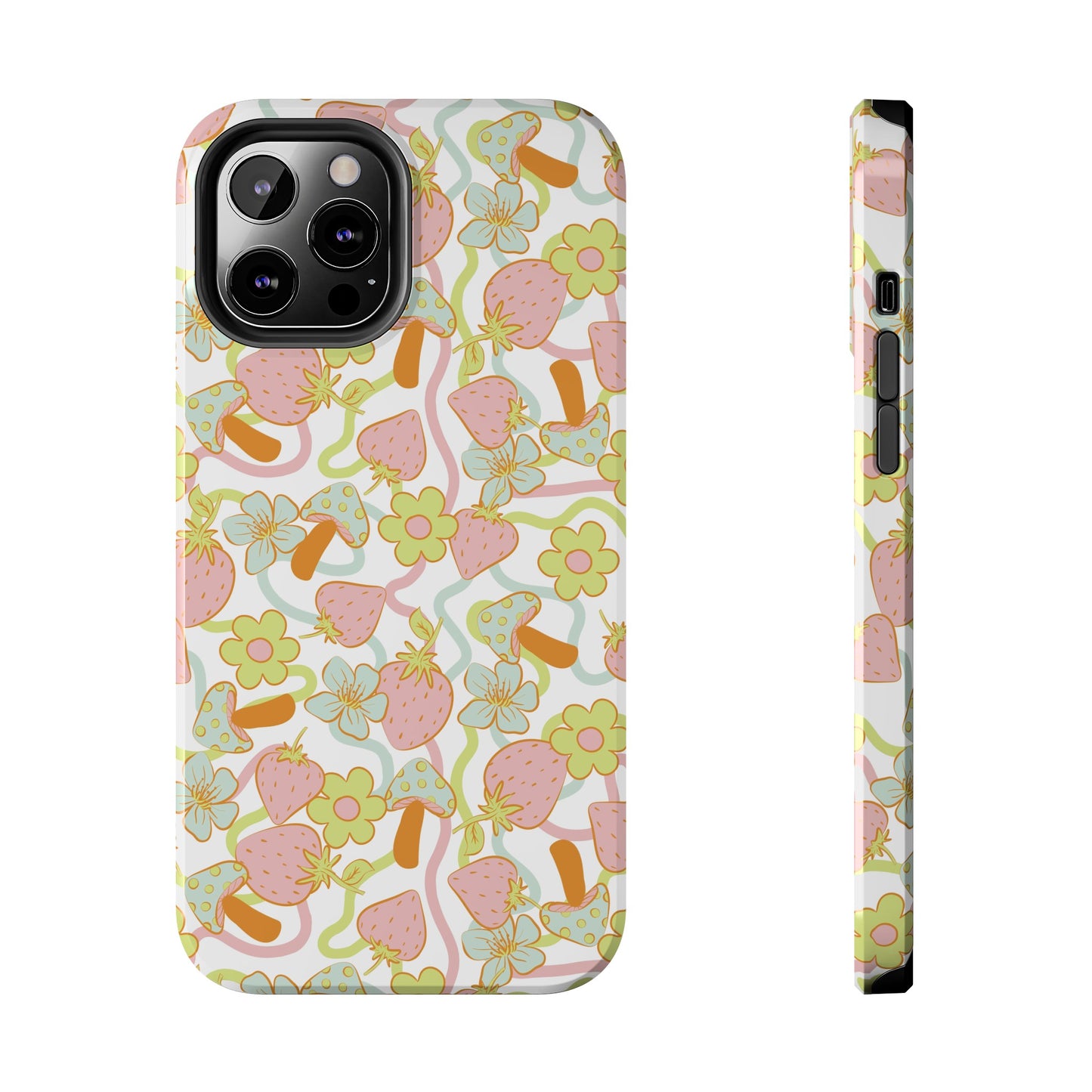 Strawberry Shrooms - Tough Phone Cases