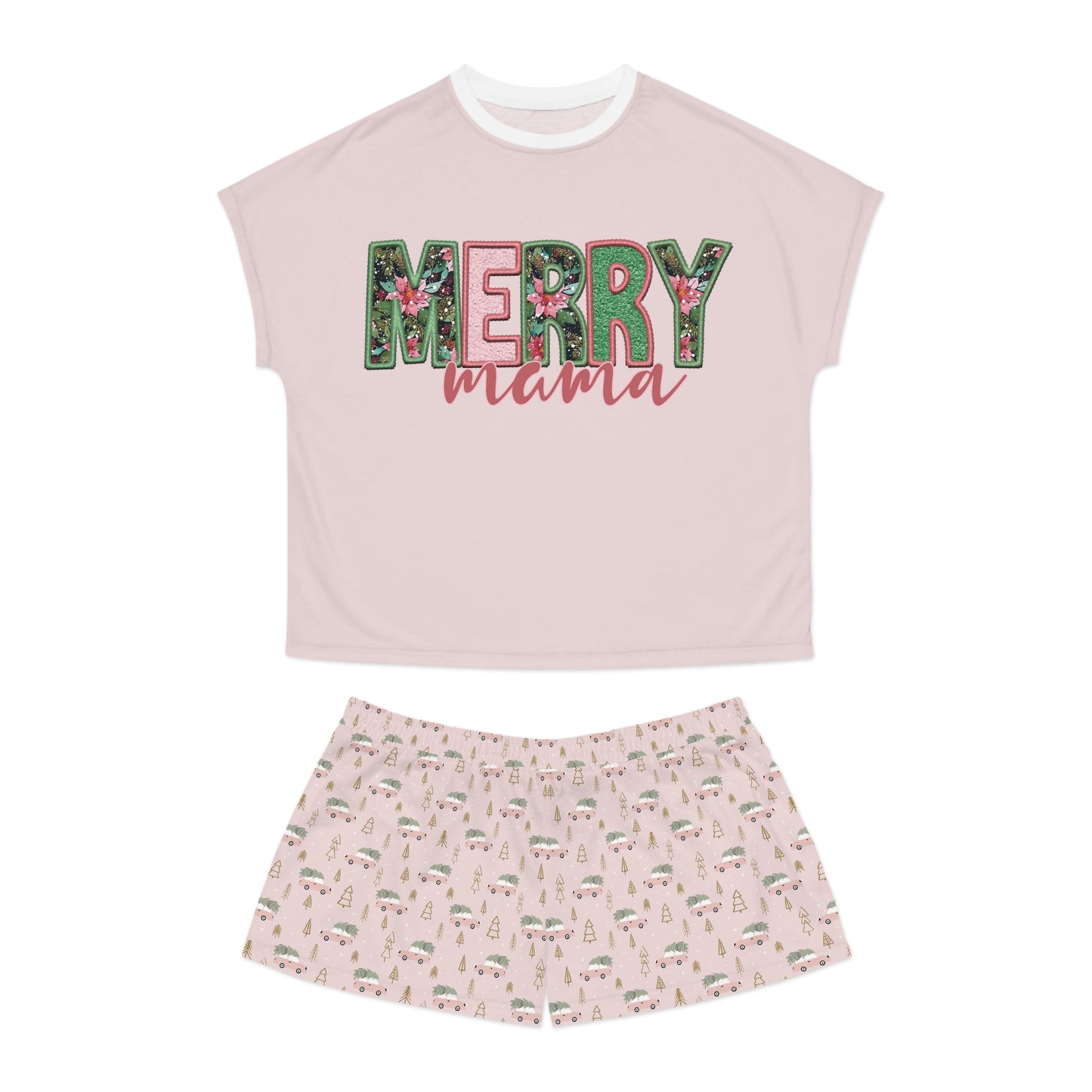 Merry Mama - Women's Short Pajama Set