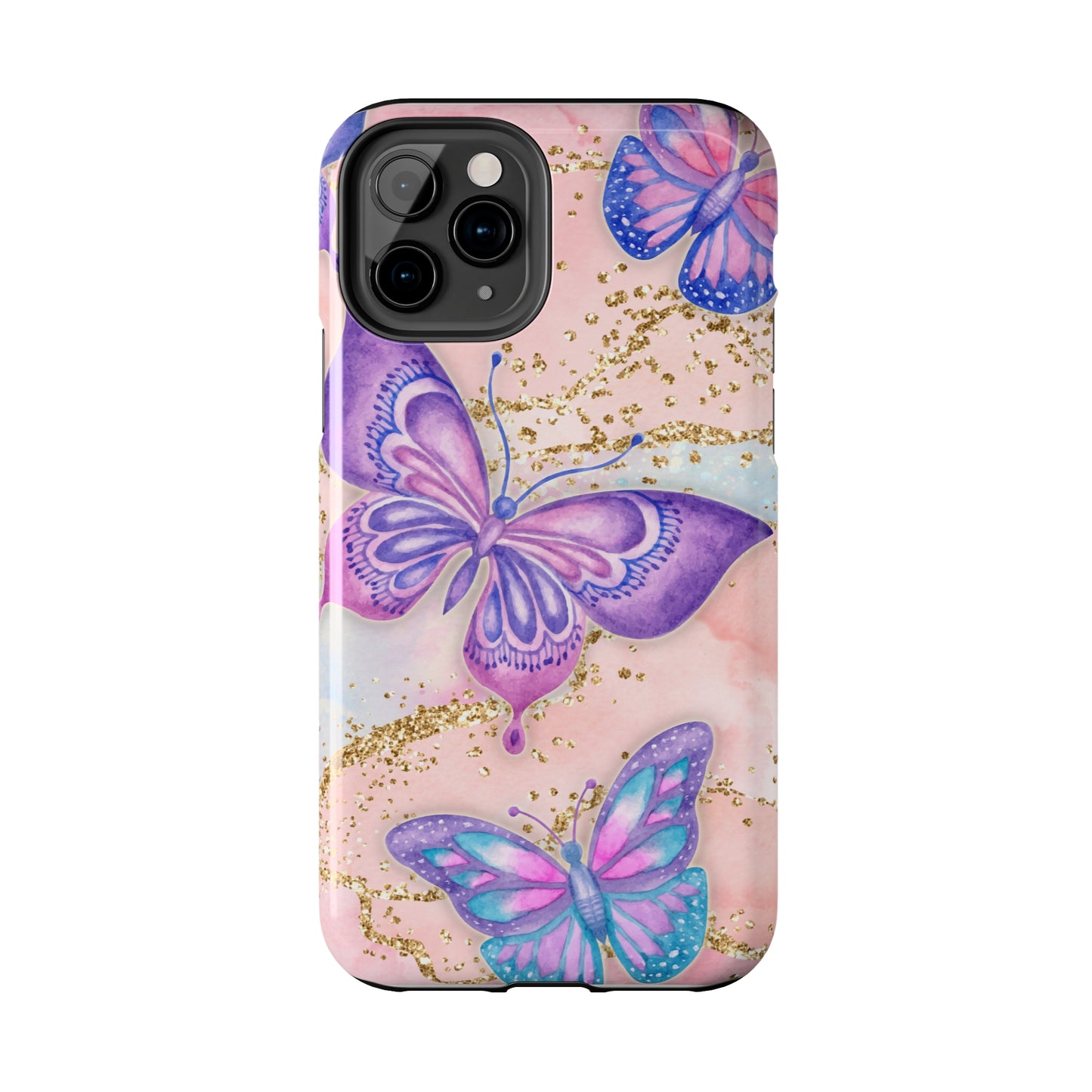 Marble Butterfly - Tough Phone Cases