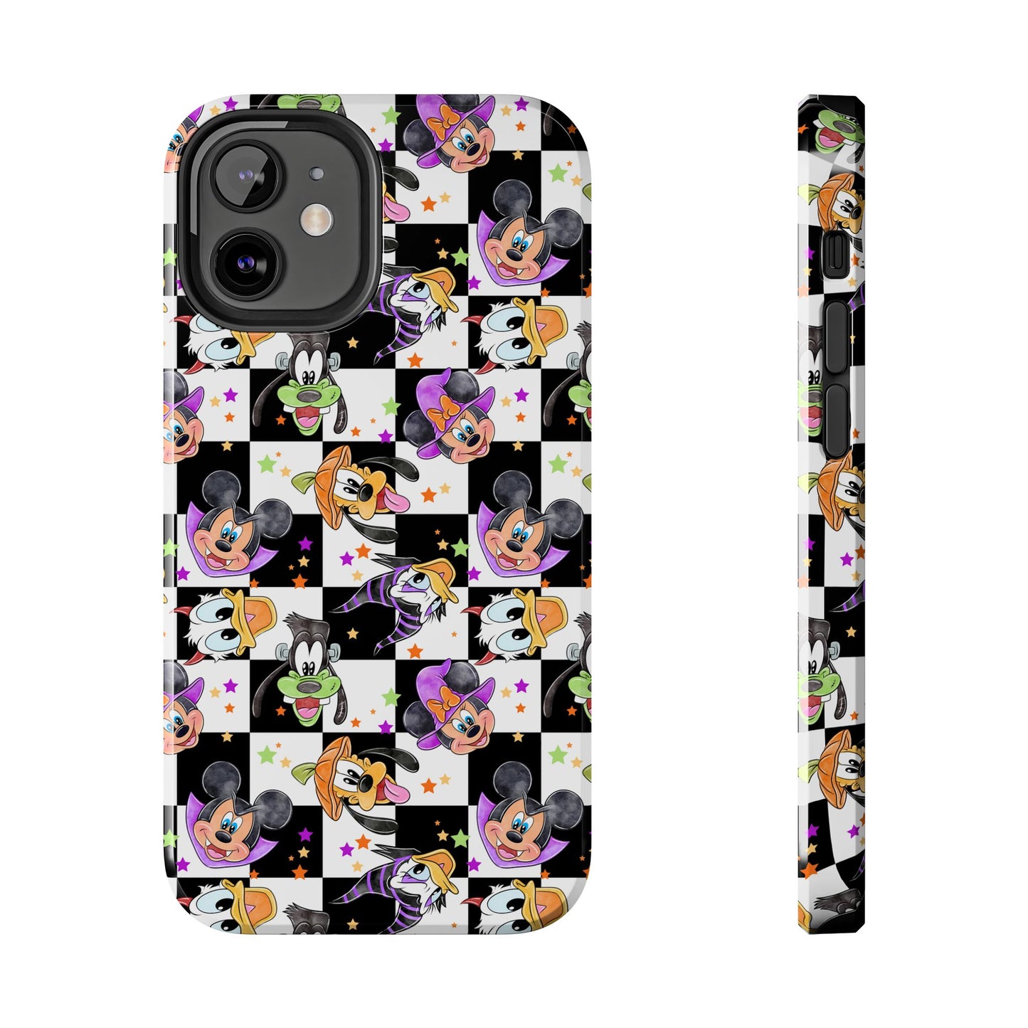 Checkered Halloween Pals  - Tough Phone Cases