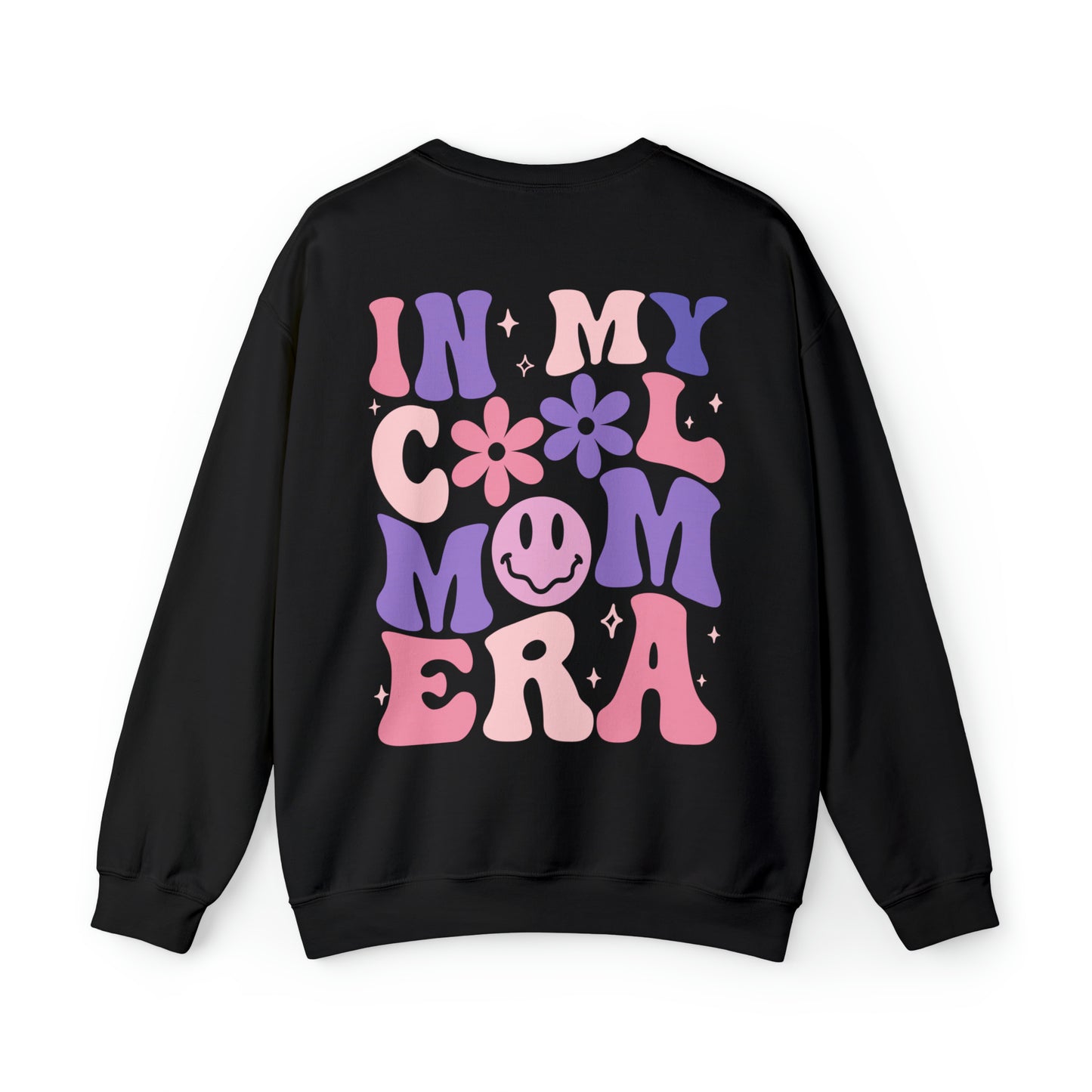 Cool Mom Era - Front & Back - Unisex Heavy Blend™ Crewneck Sweatshirt