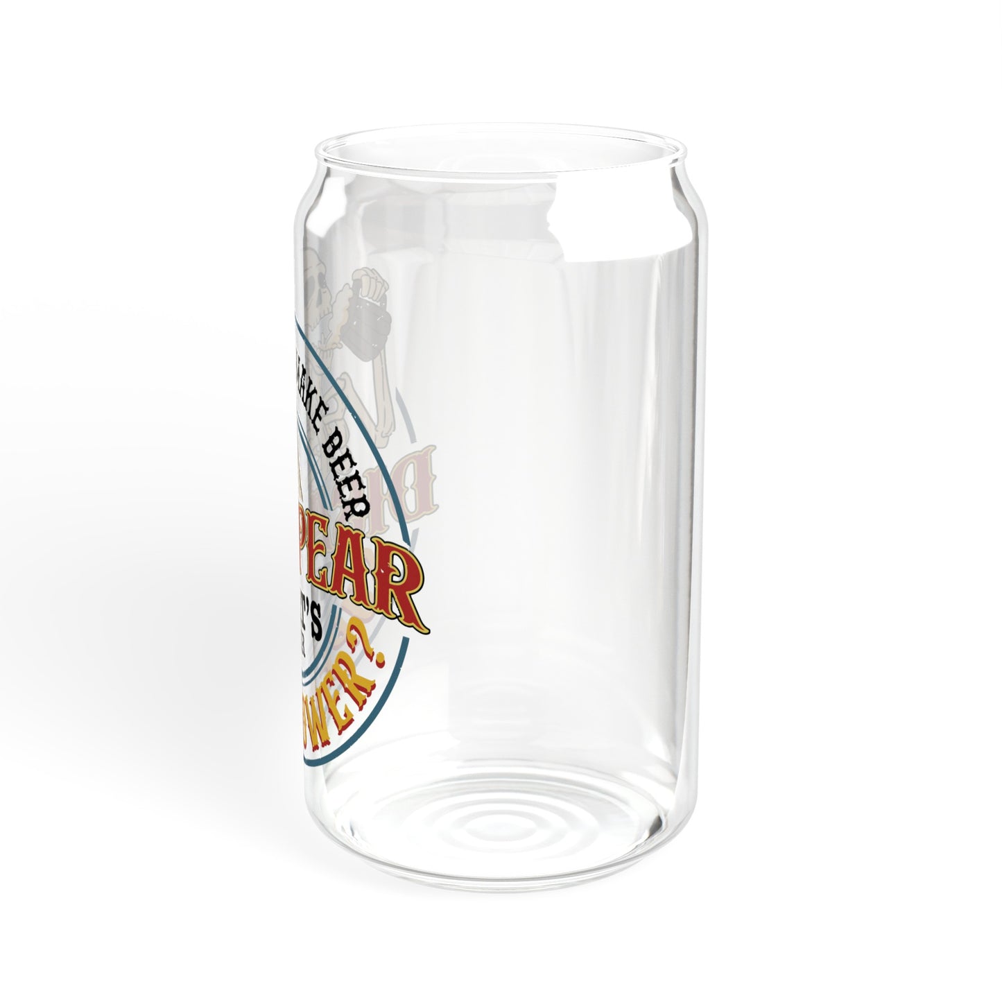 Beer Disappear - Sipper Glass, 16oz