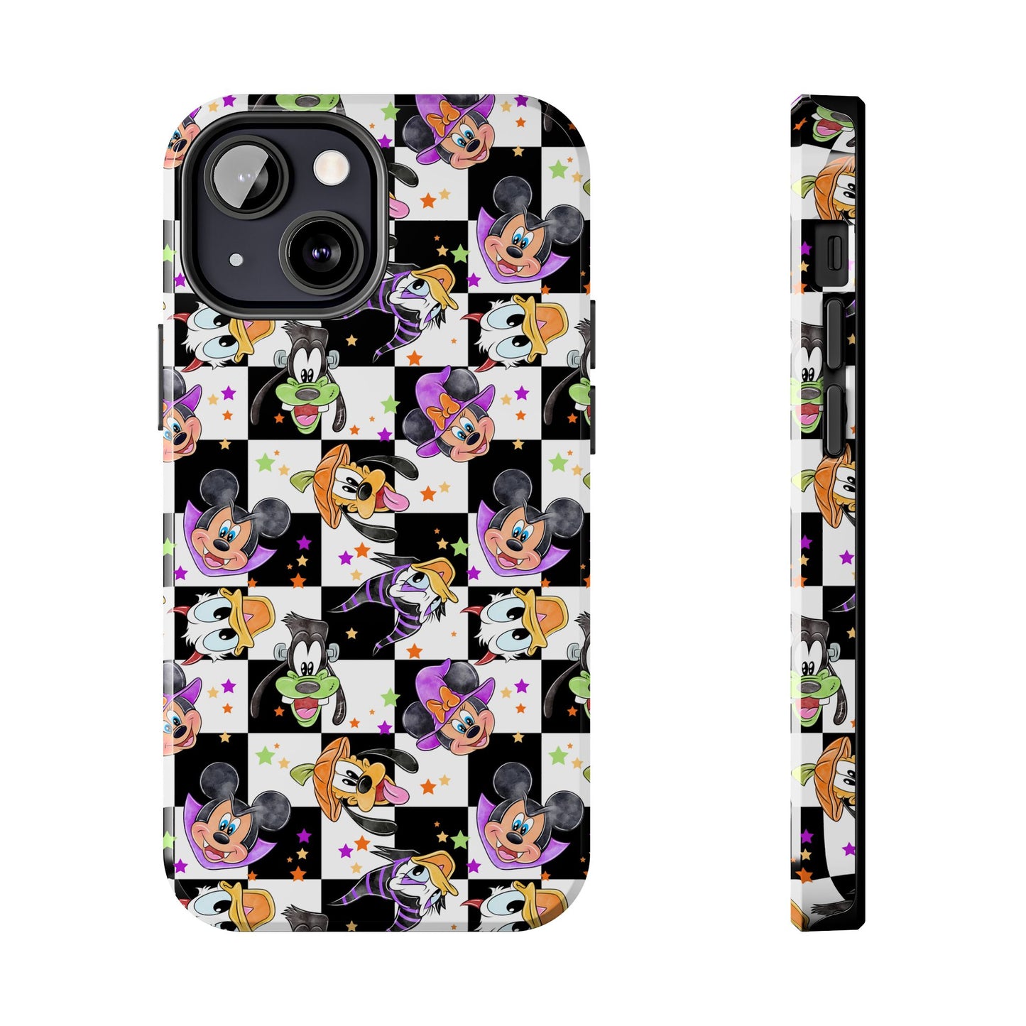 Checkered Halloween Pals  - Tough Phone Cases