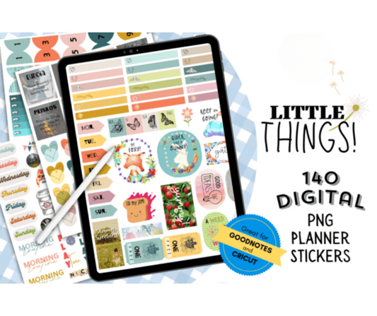 Little Things - Digital Stickers