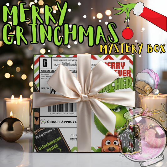 Personalized Merry Grinchmas - Mystery Box! (MUST BE PREORDERED)