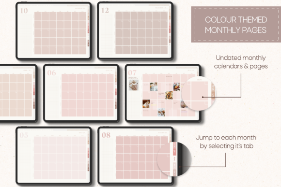 Neutral Undated - Digital Planner