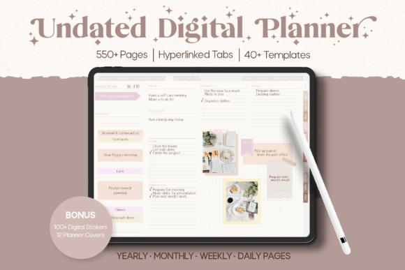 Neutral Undated - Digital Planner