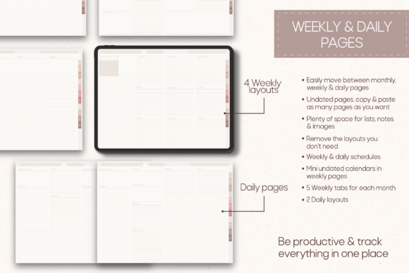 Neutral Undated - Digital Planner