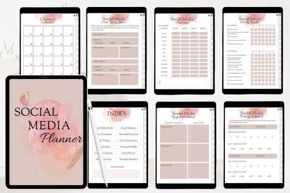 Social Media - Digital Planner