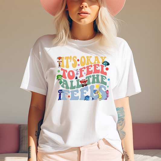 It's Okay To Feel  - Unisex Heavy Cotton Tee