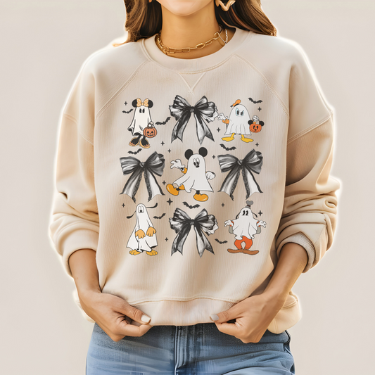 Spooky Pals Coquette - Unisex Heavy Blend™ Crewneck Sweatshirt