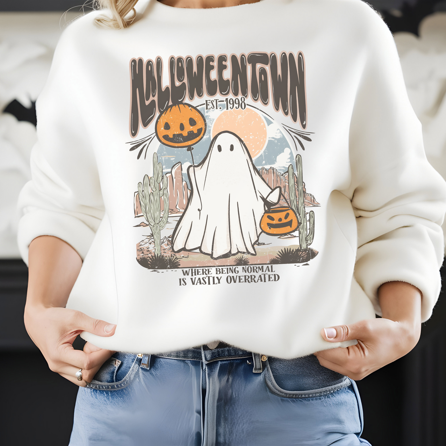 Halloweentown - Unisex Heavy Blend™ Crewneck Sweatshirt