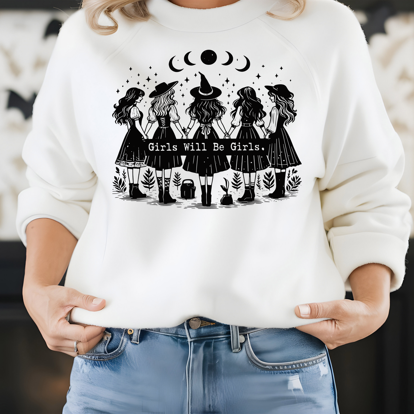 Girls Will Be Girls - Unisex Heavy Blend™ Crewneck Sweatshirt