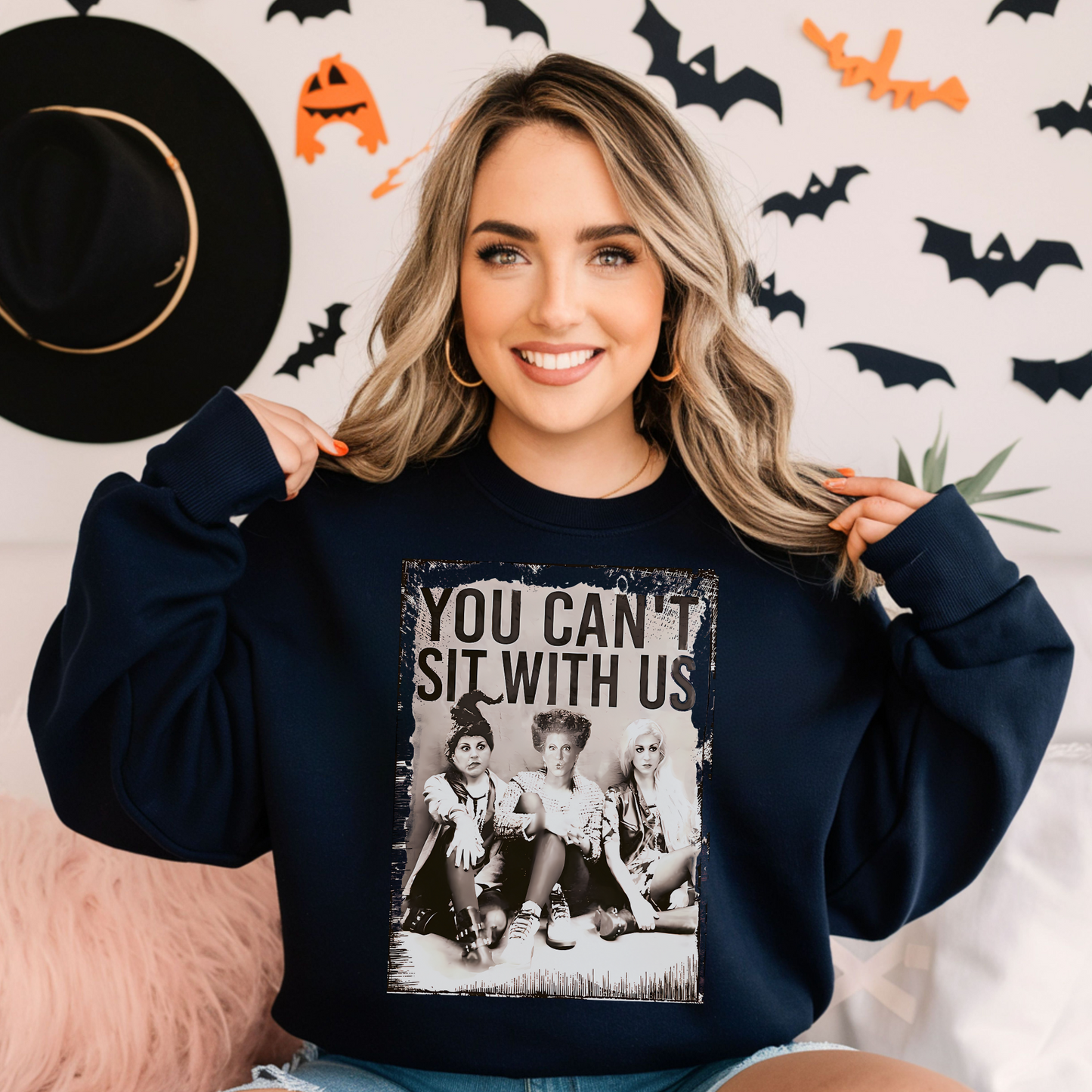 You Can't Sit With Us  - Unisex  Crewneck Sweatshirt