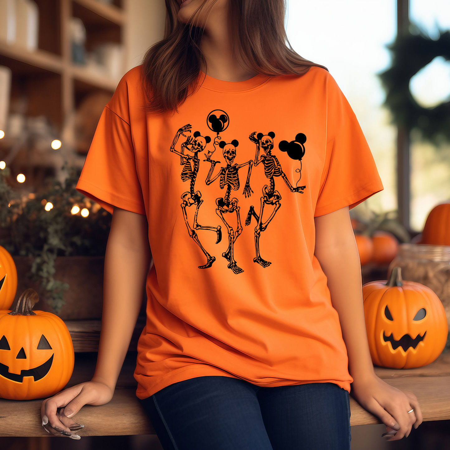 Theme Park Skellies - Halloween Tee - Shirt