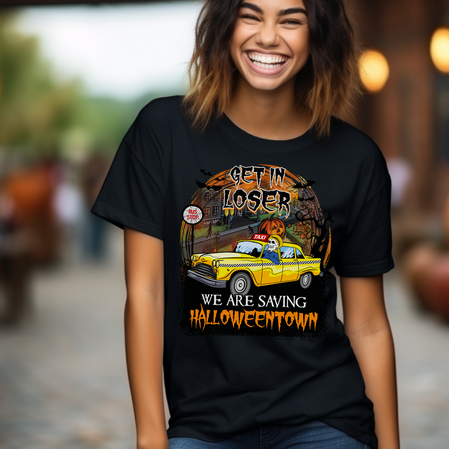 Saving Halloweentown - Halloween Tee - Shirt