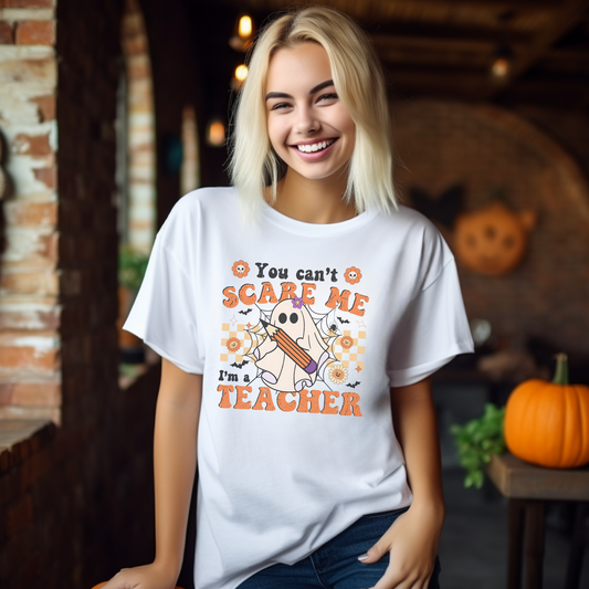 You Can't Scare Me - Unisex Heavy Cotton Tee