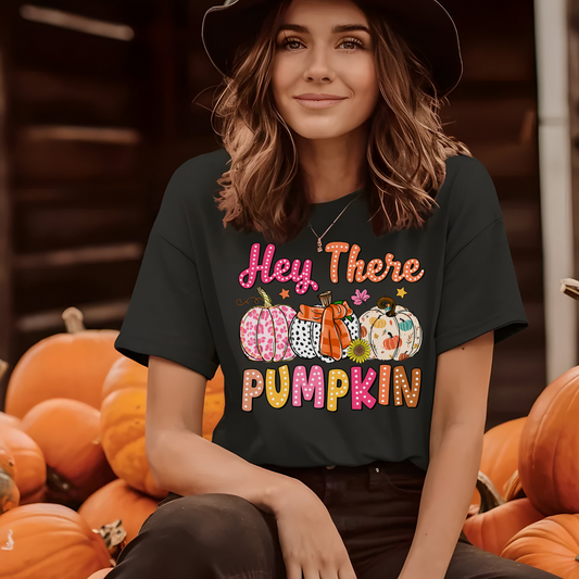 FLASH SALE - Hey There Pumpkin - Halloween Tee