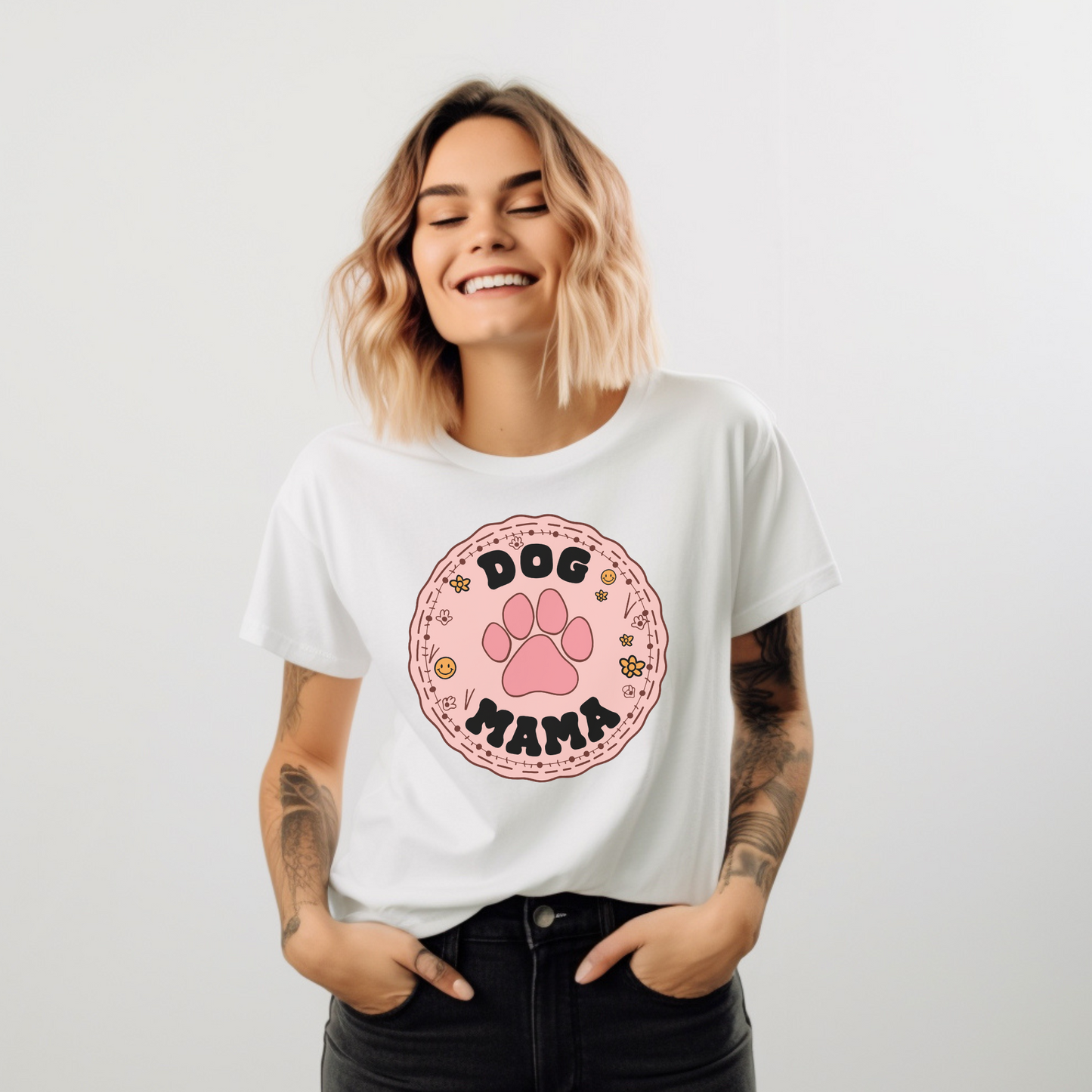 Dog Mama - Unisex Heavy Cotton Tee