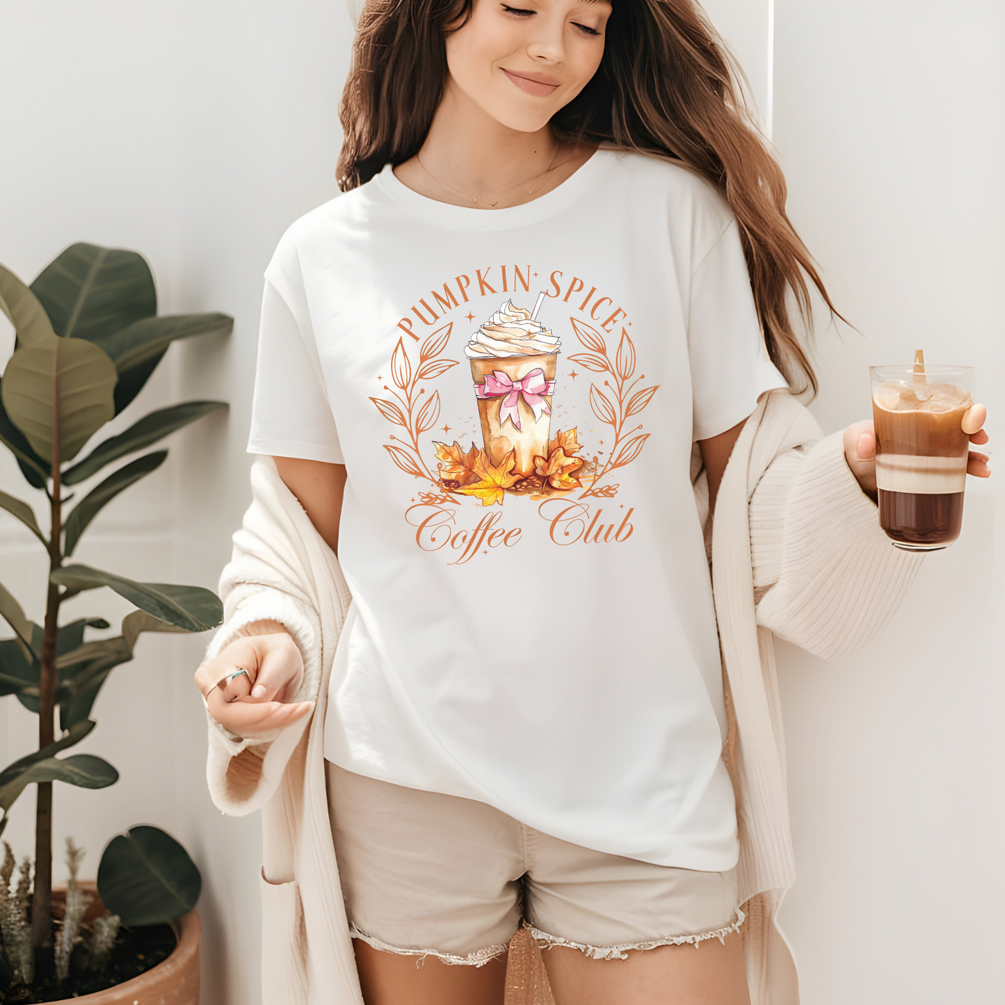 Pumpkin Spice Social Club - Unisex Heavy Cotton Tee