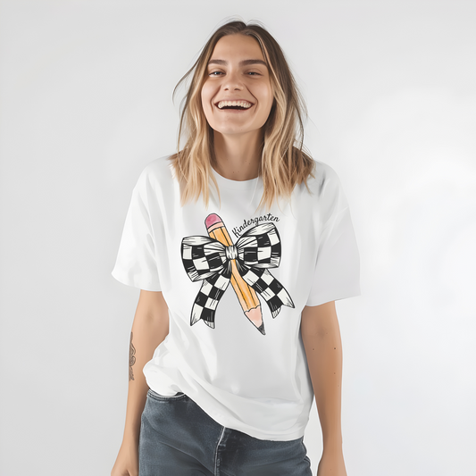 Kindergarten Pencil - Unisex Heavy Cotton Tee