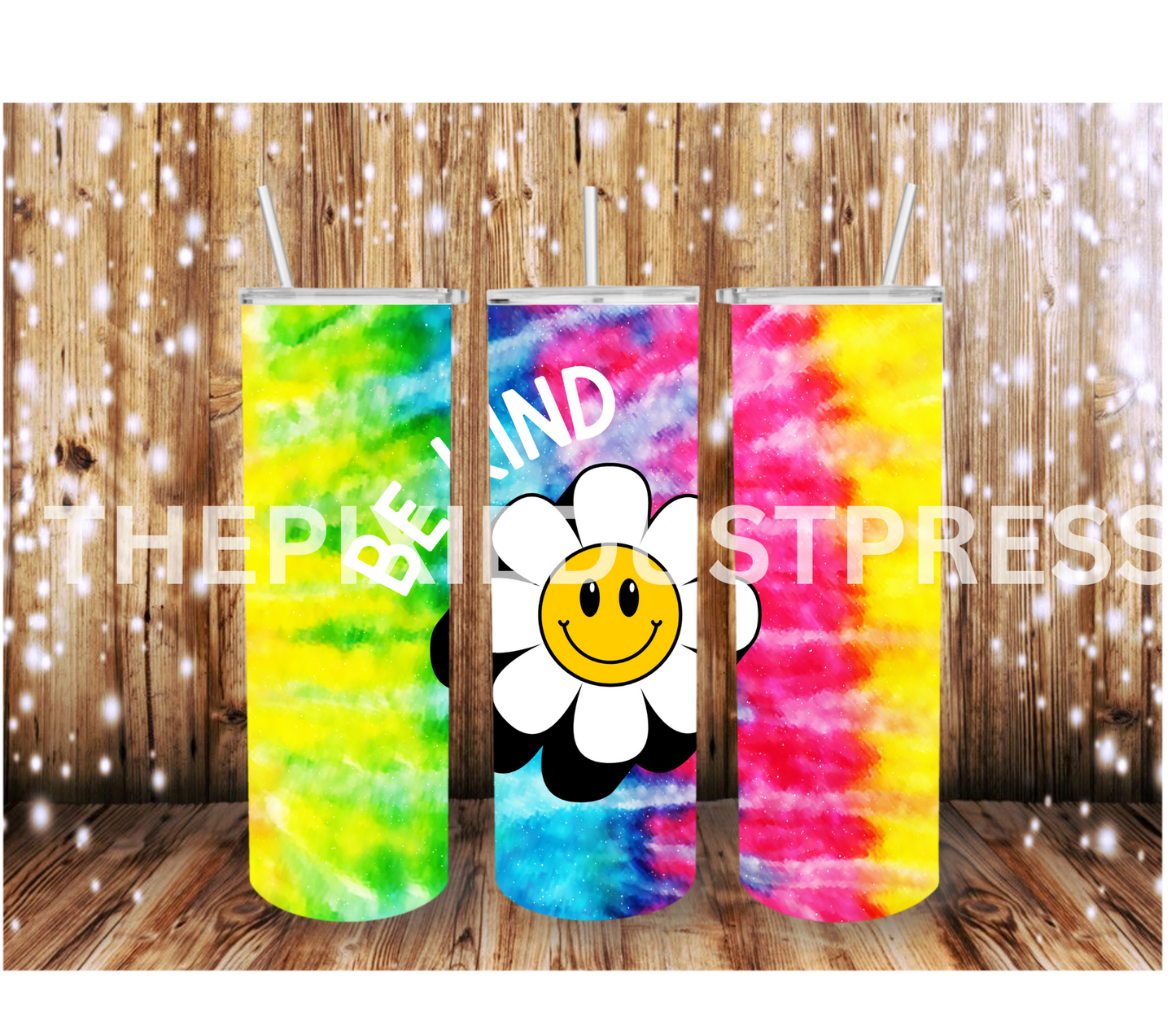 Tie Dye Be Kind -  20 oz Tumbler